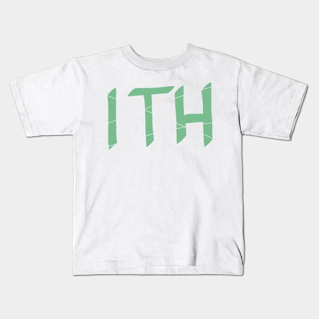 ITHACA, NEW YORK Kids T-Shirt by weloveart